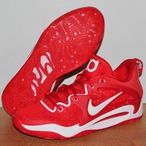 Nike KD 15 TB University Red White Basketball Mens 10 Kevin Durant